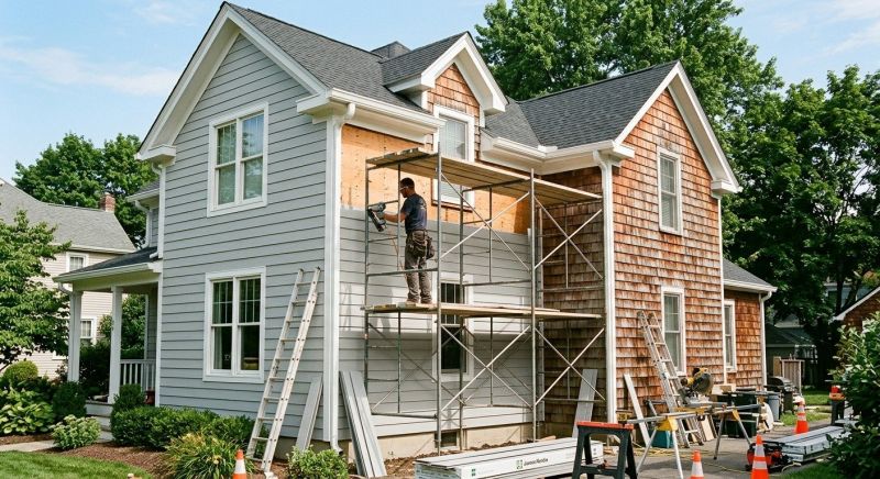 Siding Service in Milton, VT