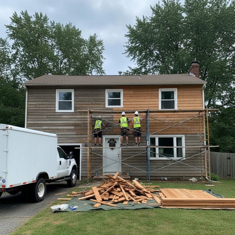 Barn Siding Replacement in Franklin County, VT