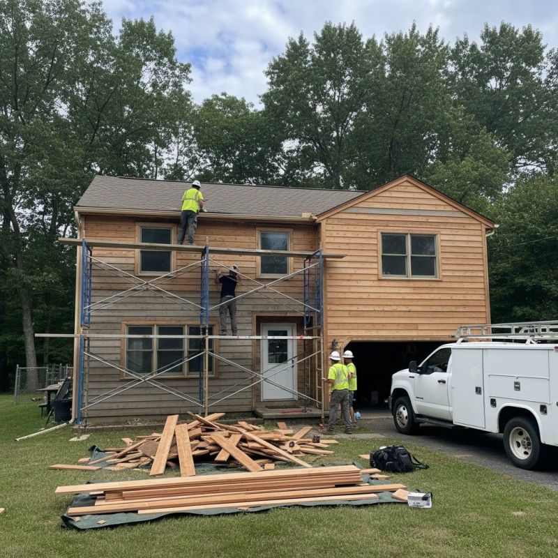 Barn Siding Replacement in Williston, VT