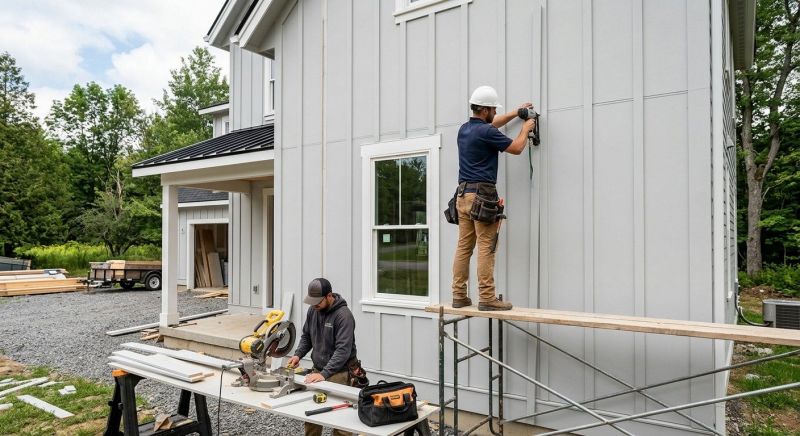 Batten Siding Installation in Plattsburgh, NY