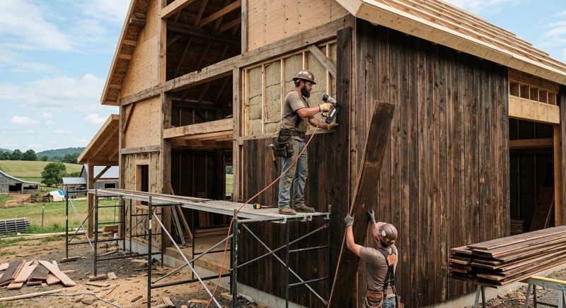 Batten Siding Installation in Williston, VT