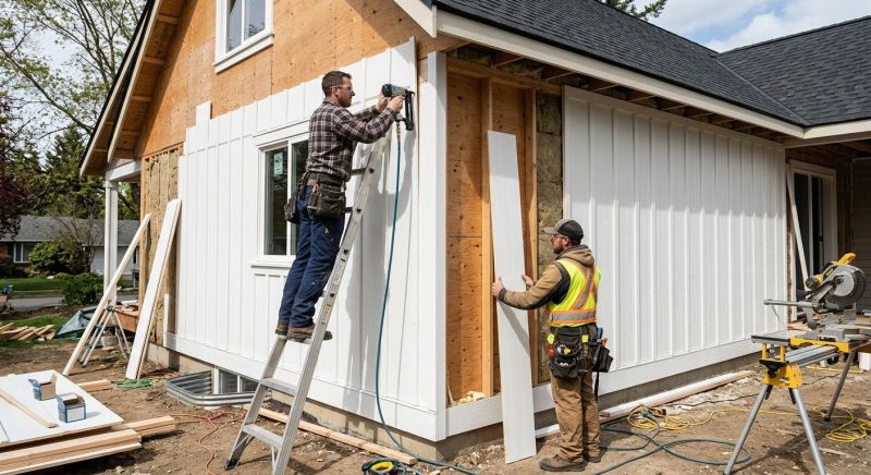 Board And Batten Installation in Franklin County, VT