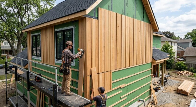 Board And Batten Installation in Huntington, VT