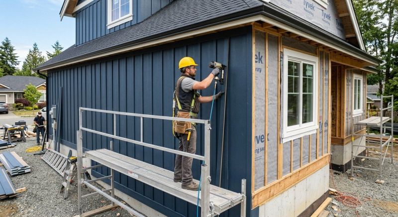Board And Batten Installation in Milton, VT