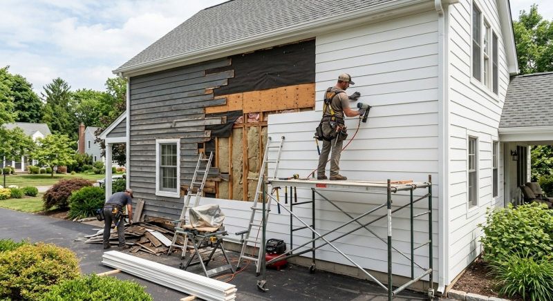 Board Siding Replacement in Milton, VT