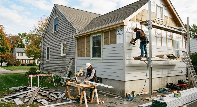 Board Siding Replacement in Milton, VT
