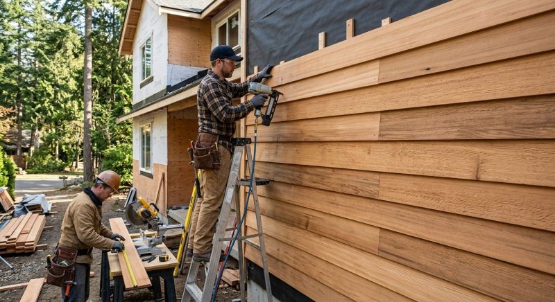 Board Siding Replacement in Milton, VT