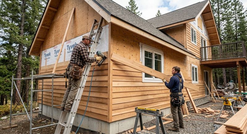 Cedar Siding Installation in Williston, VT