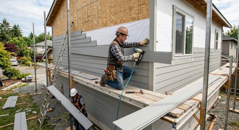 Cement Siding Installation in Chittenden County, VT