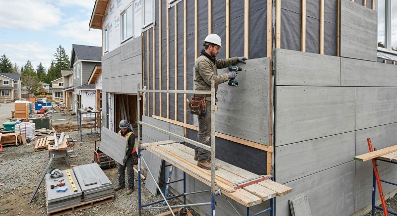 Cement Siding Installation in Enosburg Falls, VT