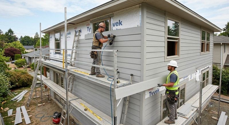 Cement Siding Installation in South Burlington, VT