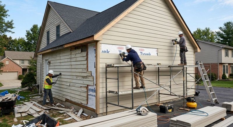 Cement Siding Replacement in Cambridge, VT