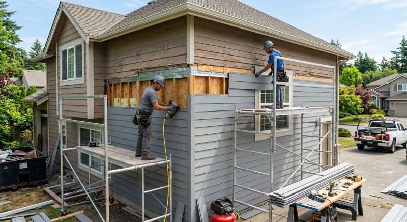 Cement Siding Replacement in Franklin County, VT