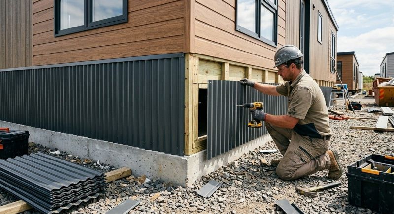Corrugated Siding Installation in Milton, VT