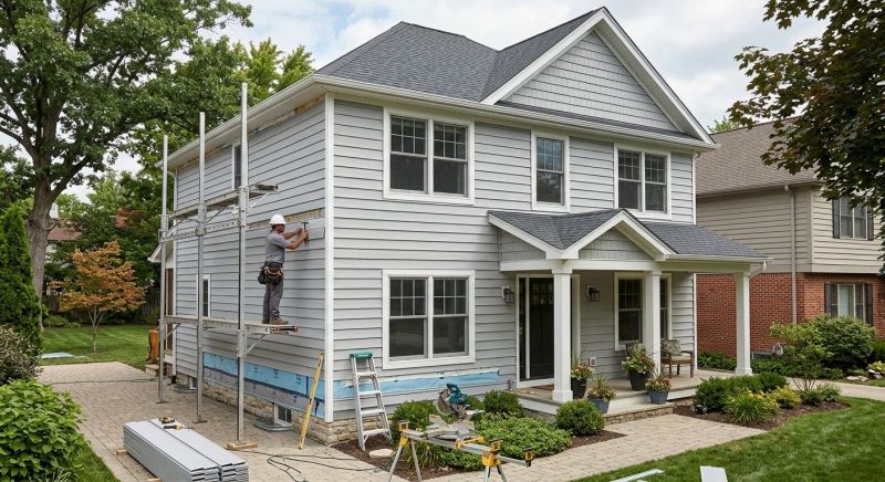 Dutch Lap Siding Installation in Milton, VT