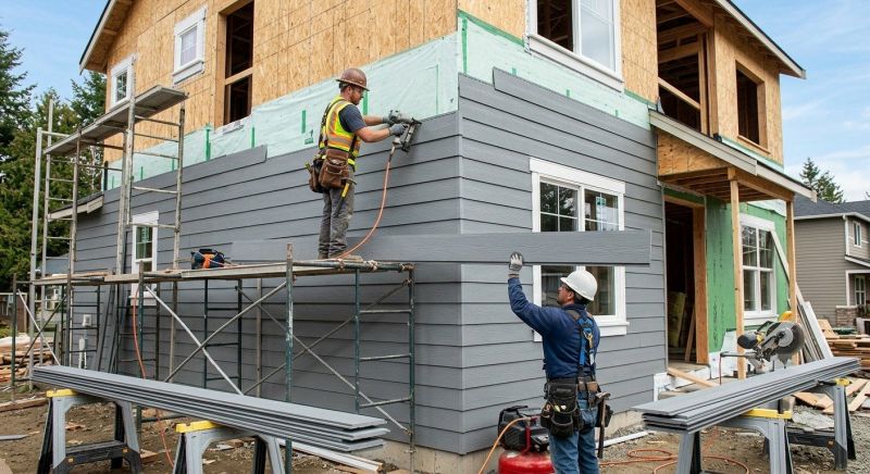 Engineered Siding Installation in Milton, VT