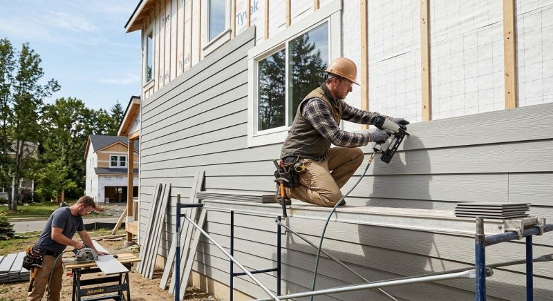 Engineered Siding Installation in Williston, VT
