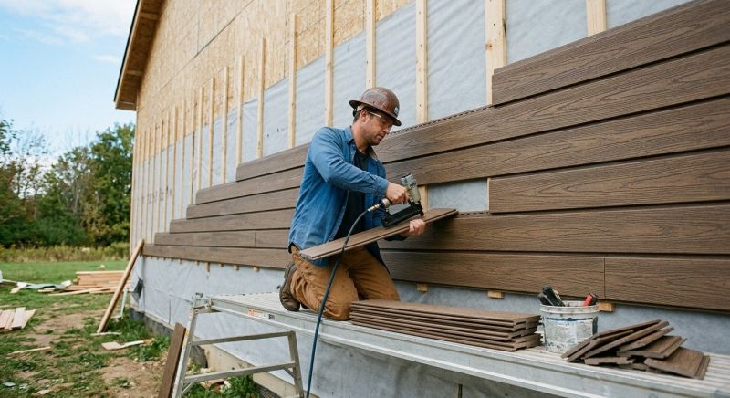 Faux Wood Siding Installation in Burlington, VT