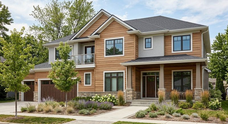 Faux Wood Siding Installation in Huntington, VT
