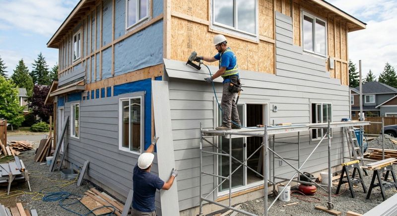 Fiber Cement Installation in Burlington, VT