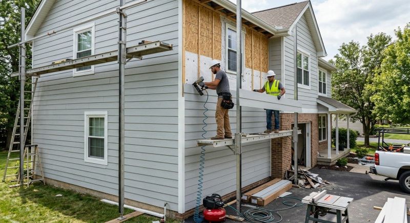 Fiber Cement Installation in Colchester, VT