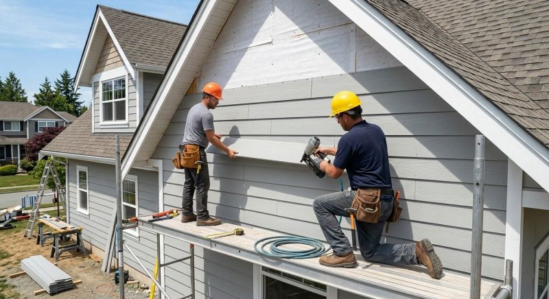 Fiber Cement Installation in South Burlington, VT