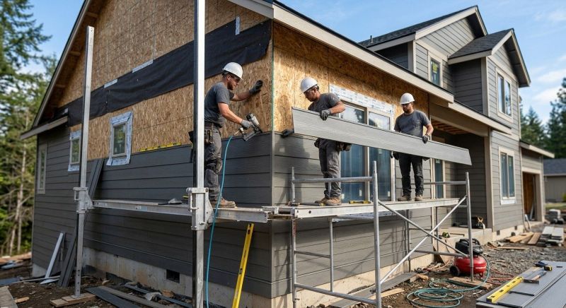 Fiber Siding Installation in Cambridge, VT
