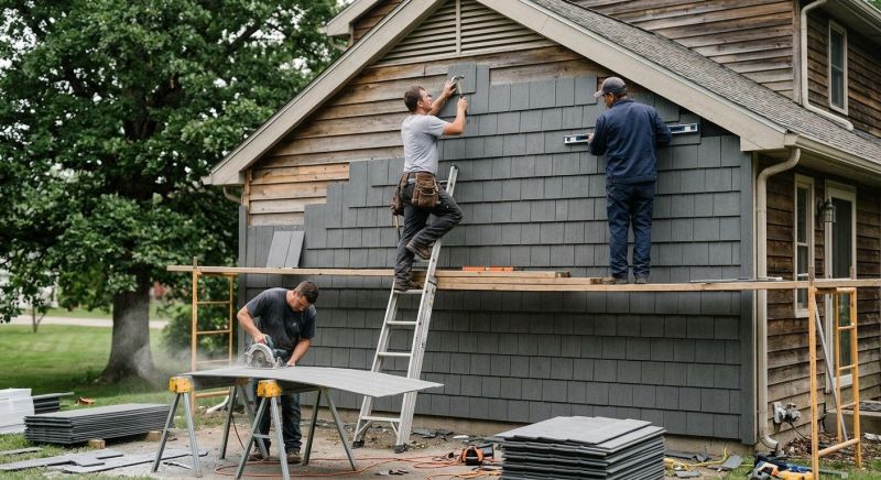 Fiber Siding Installation in Cambridge, VT