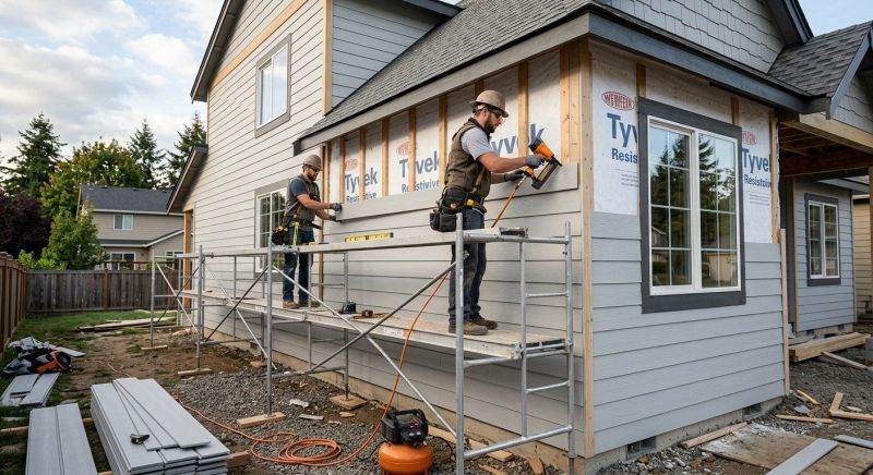 Fiber Siding Installation in Enosburg Falls, VT