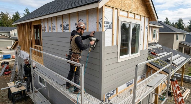 Fiber Siding Installation in Franklin County, VT