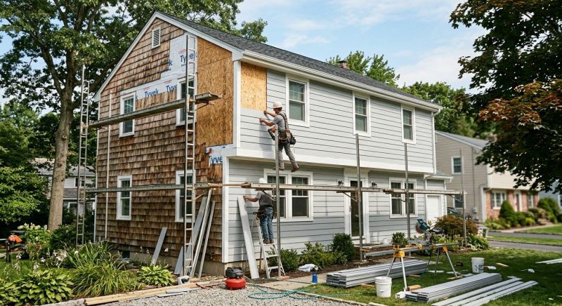 House Siding Installation in Enosburg Falls, VT