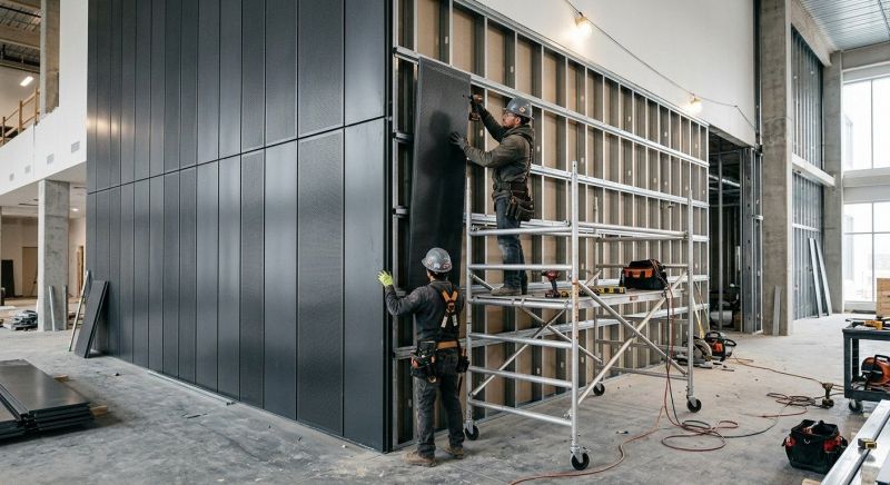 Metal Paneling Installation in Milton, VT
