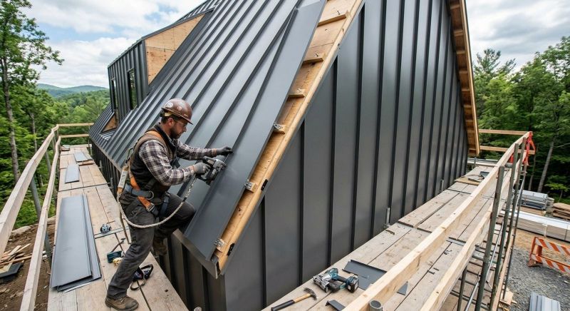 Metal Siding Installation in Cambridge, VT