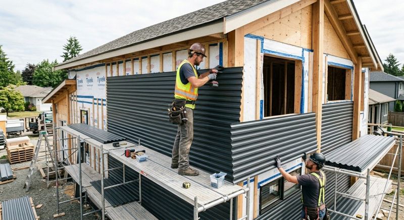 Metal Siding Installation in Chittenden County, VT