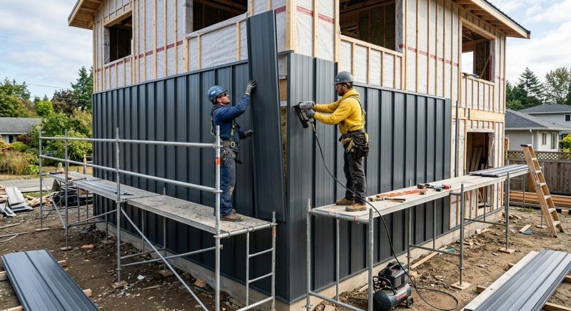 Metal Siding Installation in Colchester, VT