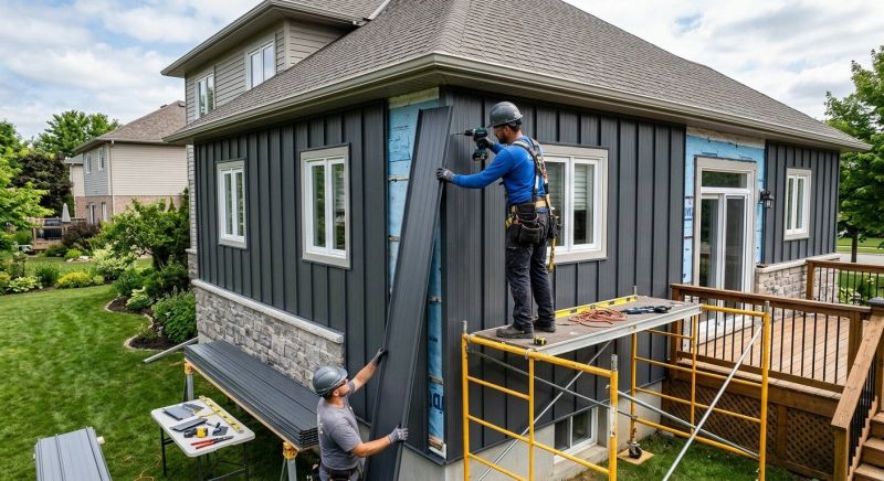 Metal Siding Installation in Franklin County, VT