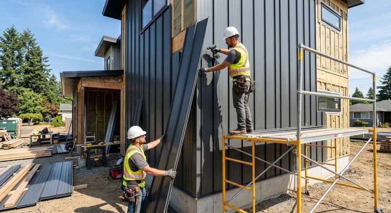 Metal Siding Installation in Franklin County, VT
