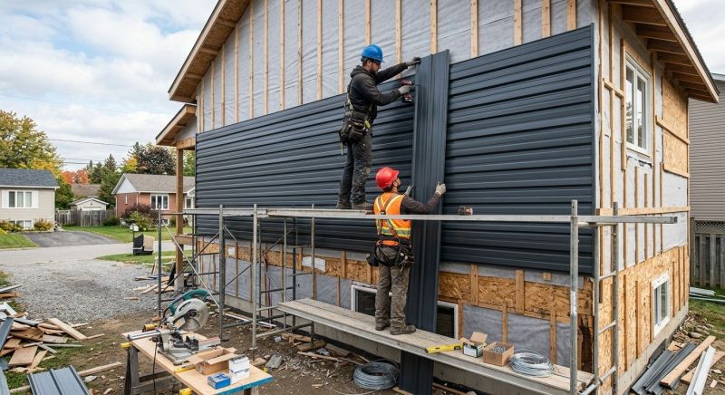 Metal Siding Installation in Plattsburgh, NY