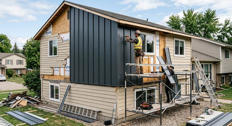 Metal Siding Installation in Swanton, VT