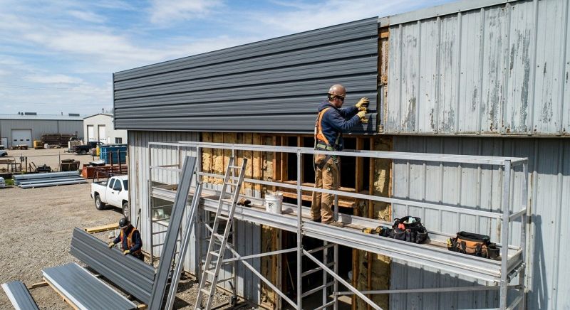 Metal Siding Replacement in Burlington, VT
