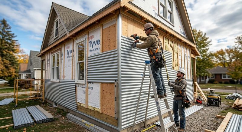 Metal Siding Replacement in Huntington, VT