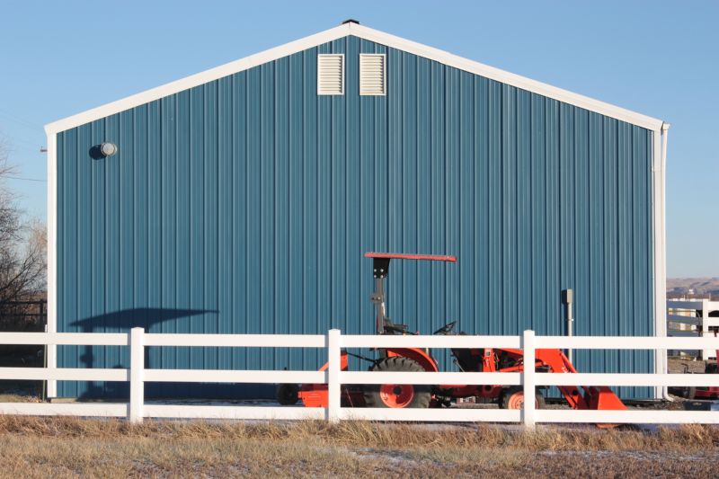 Pole Barn Siding Installation in Milton, VT