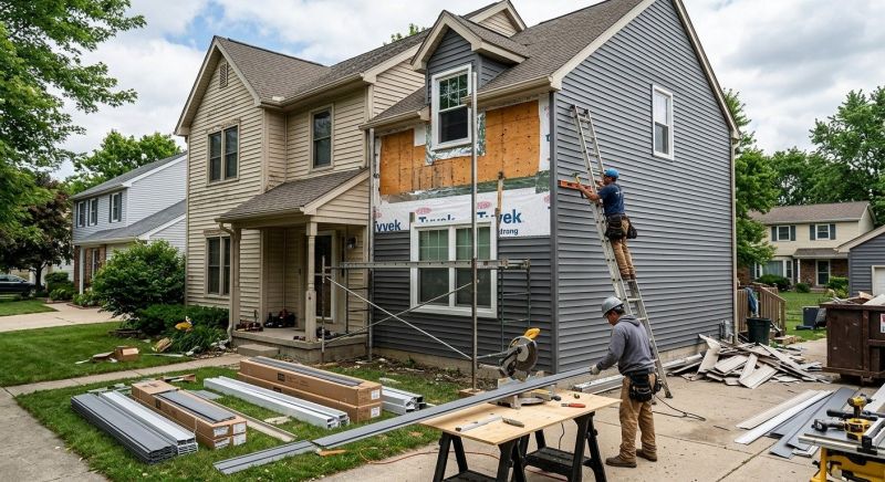 Residential Siding Replacement in Milton, VT