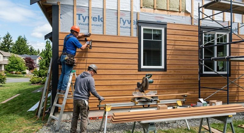 Rustic Siding Installation in Milton, VT