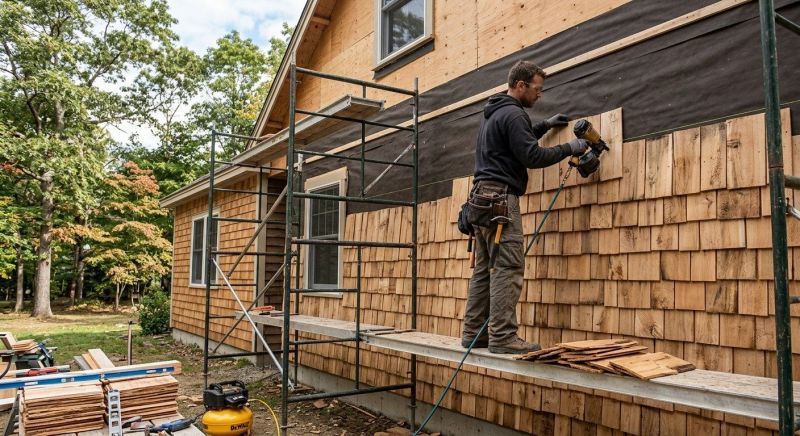 Shake Siding Installation in Burlington, VT