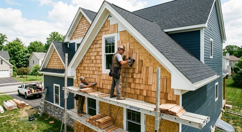 Shake Siding Installation in Burlington, VT