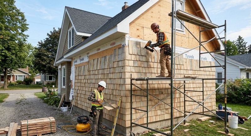 Shake Siding Installation in Cambridge, VT