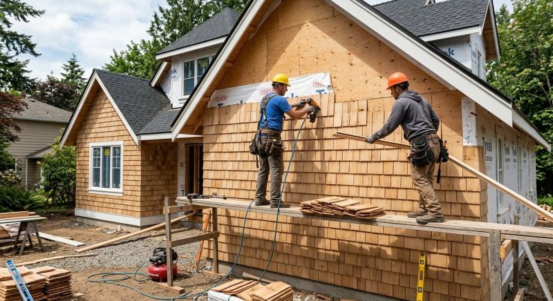 Shake Siding Installation in Saint Albans, VT