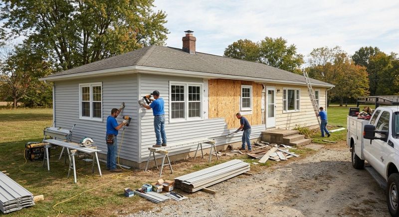Siding Replacement in Colchester, VT