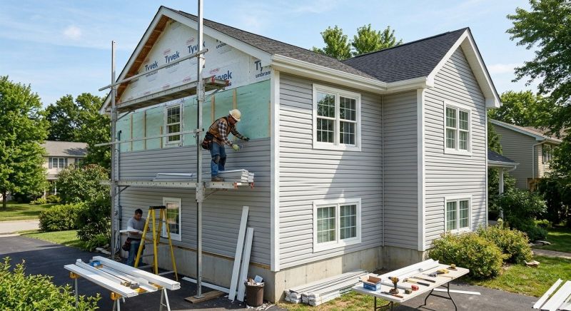 Siding Replacement in Milton, VT